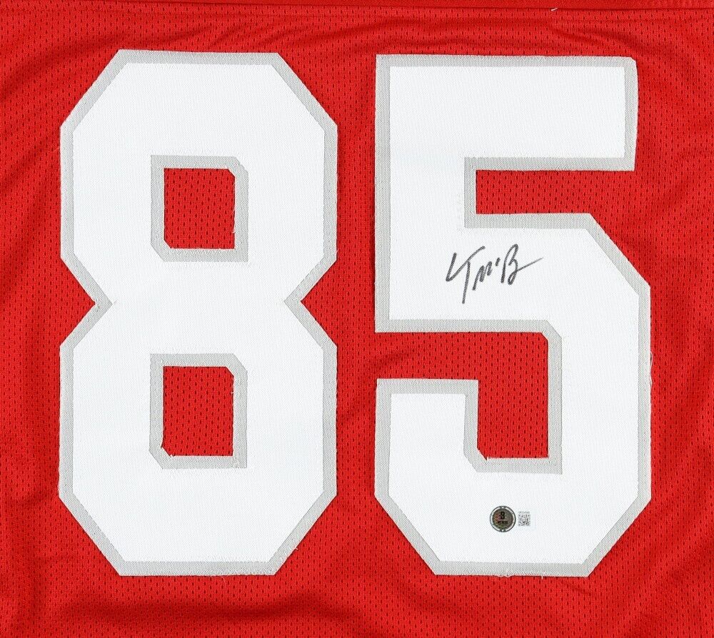 Trey McBride Signed Arizona Cardinals Jersey (Beckett) 2022 2nd Round Pick / TE