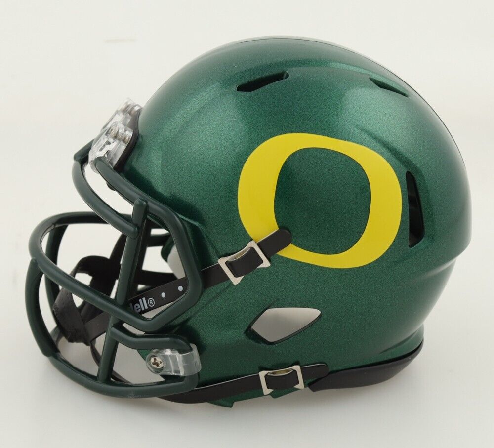 Joey Harrington Signed Oregon Ducks Speed Mini Helmet (Beckett) Detroit Lions QB