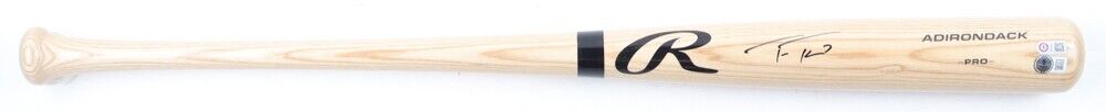 Trea Turner Signed Rawlings Pro Baseball Bat (Beckett) Philadelphia Phillies S.S