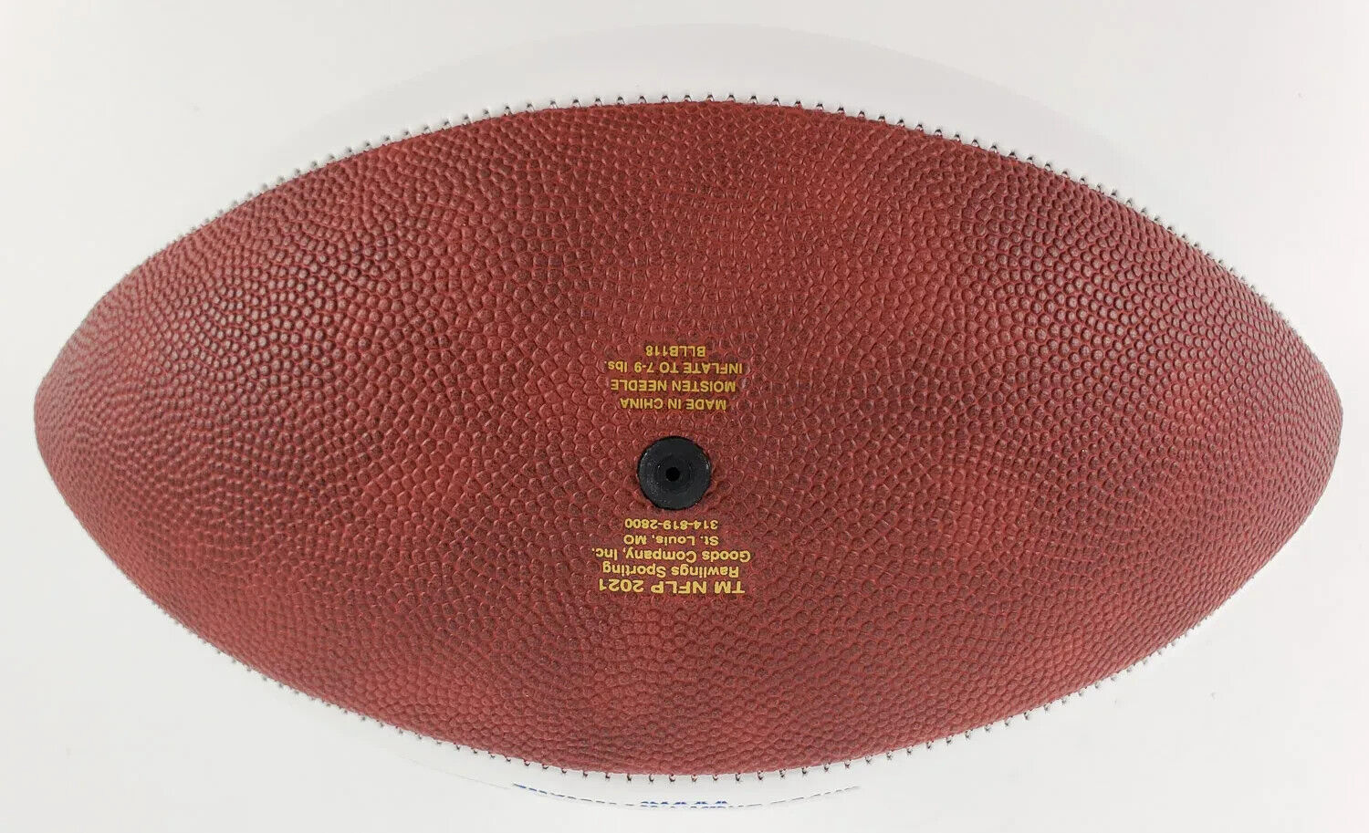 Kyren Williams Signed Los Angeles Rams Logo Football (Beckett) Ex-Notre Dame R.B