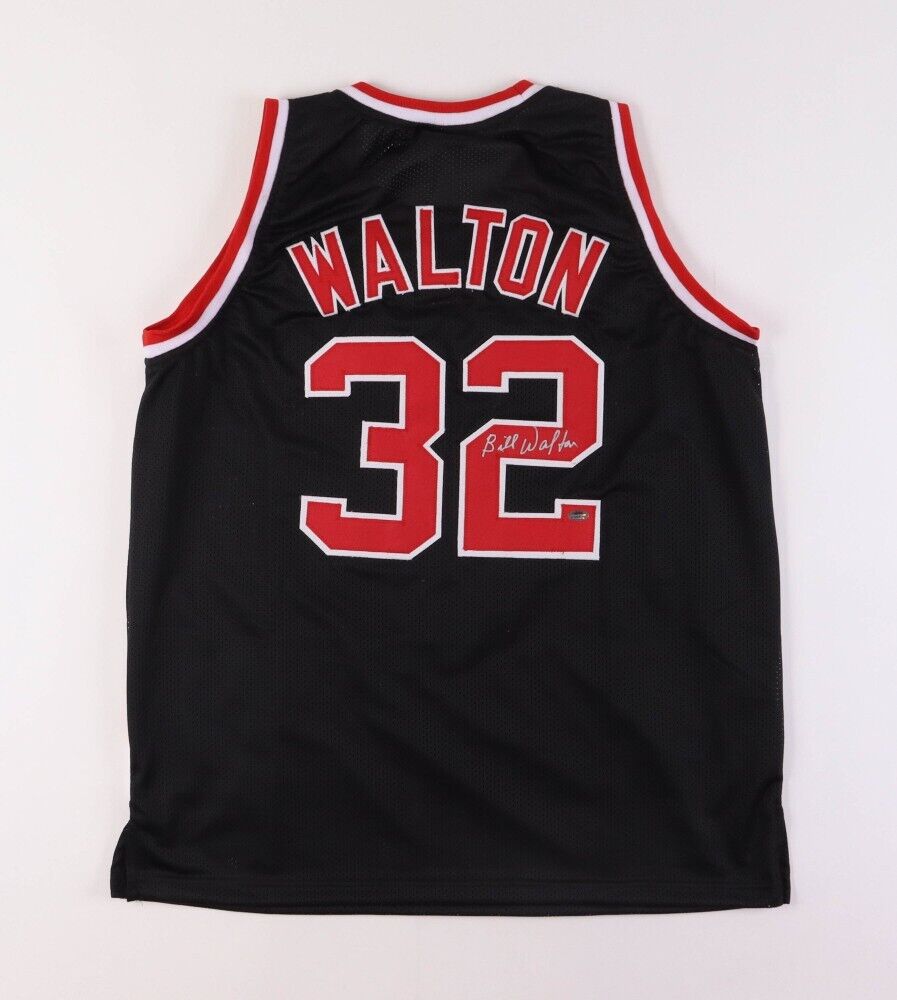 Bill Walton Signed Portland Trail Blazers Jersey (Schwartz) NBA Hall of Fame