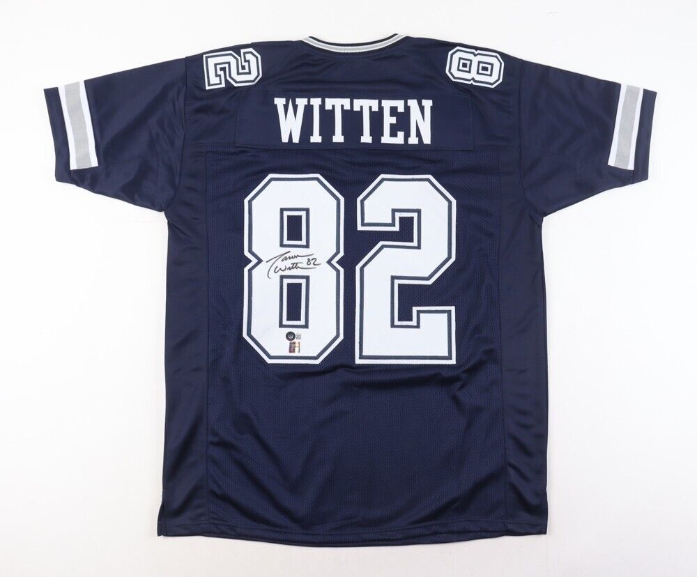 Jason Witten Signed Dallas Cowboys Jersey (Beckett) 11xPro Bowl Tight End