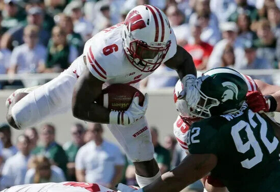 Corey Clement Signed Wisconsin Badgers Under Armour NCAA Style Jersey (JSA COA)