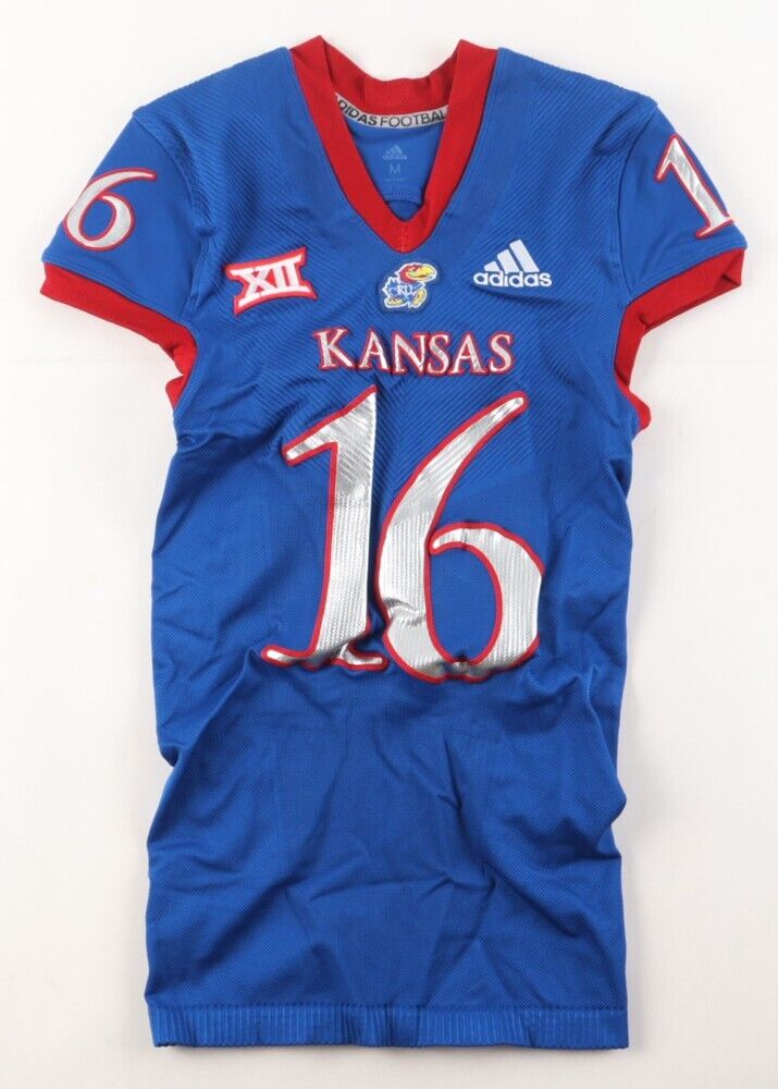 Kansas Jayhawks NCAA Football Team-Issued Jersey Adult Medium Unsigned/ Fanatics