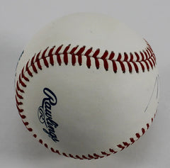 Maury Willis “586 Steals” Signed OML Baseball (Steiner COA) Los Angeles Dodgers