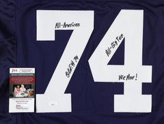 Olu Fashanu Signed Penn State Nittany Lions Jersey / 3 Times Inscribed (JSA COA)