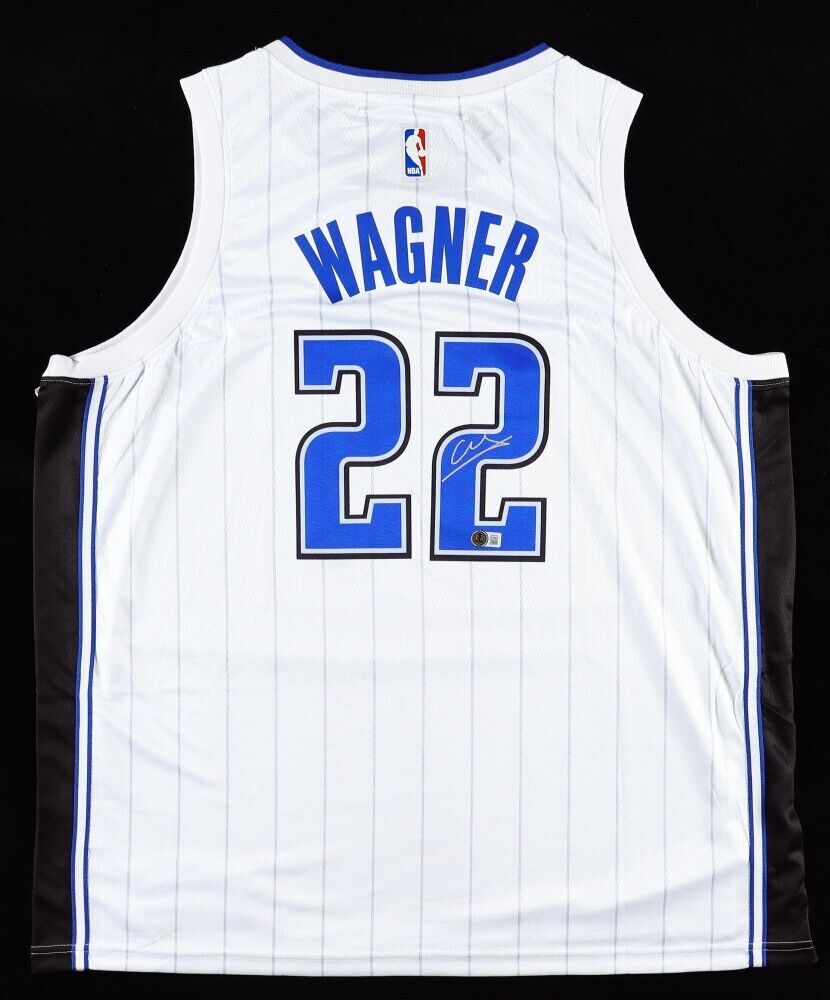 Franz Wagner Signed Orlando Magic White Nike Jersey (Beckett) 2021 #8 Overall Pk
