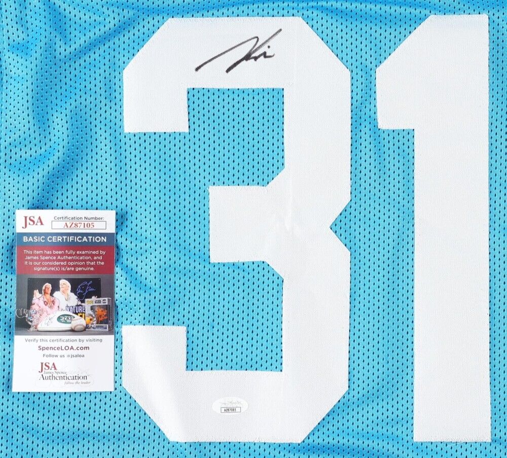 Keilan Robinson Signed Jacksonville Jaguars Jersey (JSA COA) Ex Texas Longhorn