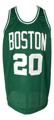 Ray Allen Signed Boston Celtics Green Home Jersey (Beckett) NBA Champion 2008