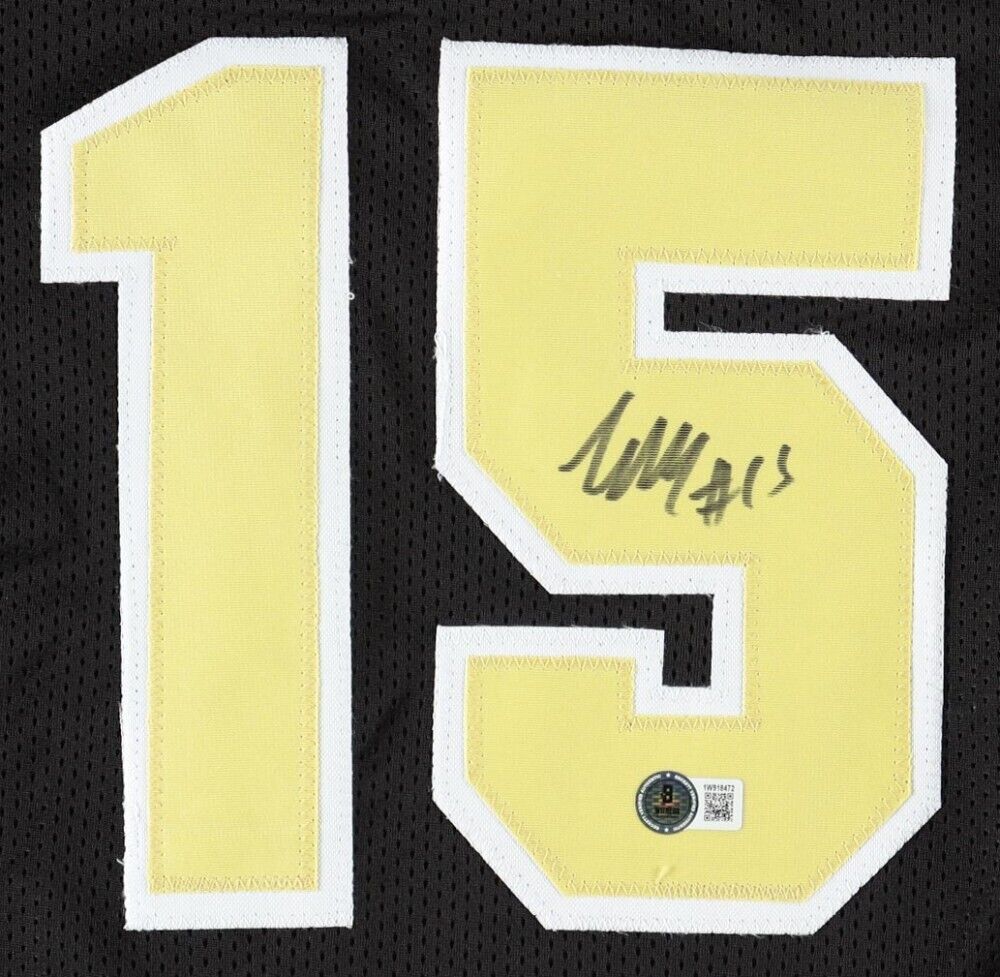 Zach Edey Signed Purdue Boilermakers Jersey (Beckett) 2024 Memphis Top Draft Pck