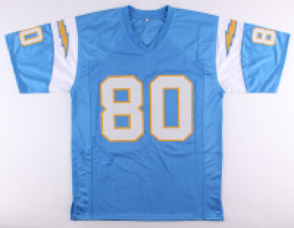 Kellen Winslow Signed Chargers Jersey Inscribed "HOF 95" (JSA COA) 5×Pro Bowl TE