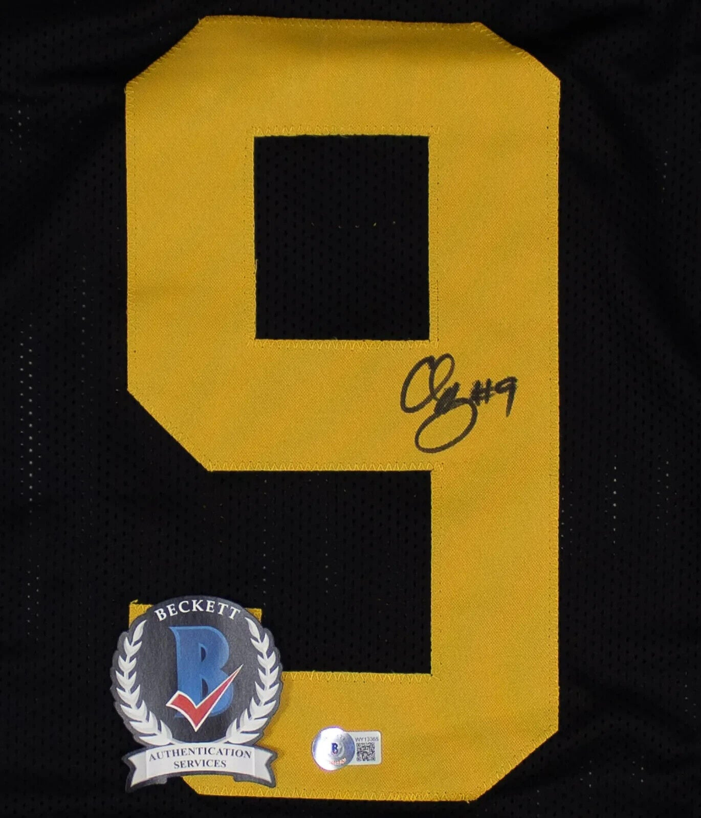 Chris Boswell Signed Pittsburgh Steelers Color Rush Jersey (Beckett)Place Kicker