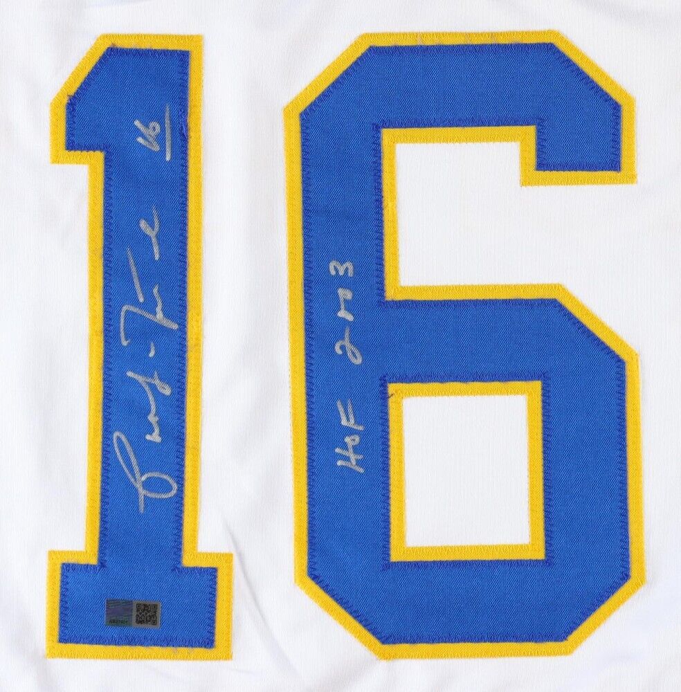 Pat LaFontaine Signed Buffalo Sabres Captains Jersey (Total Sports Enterprises)