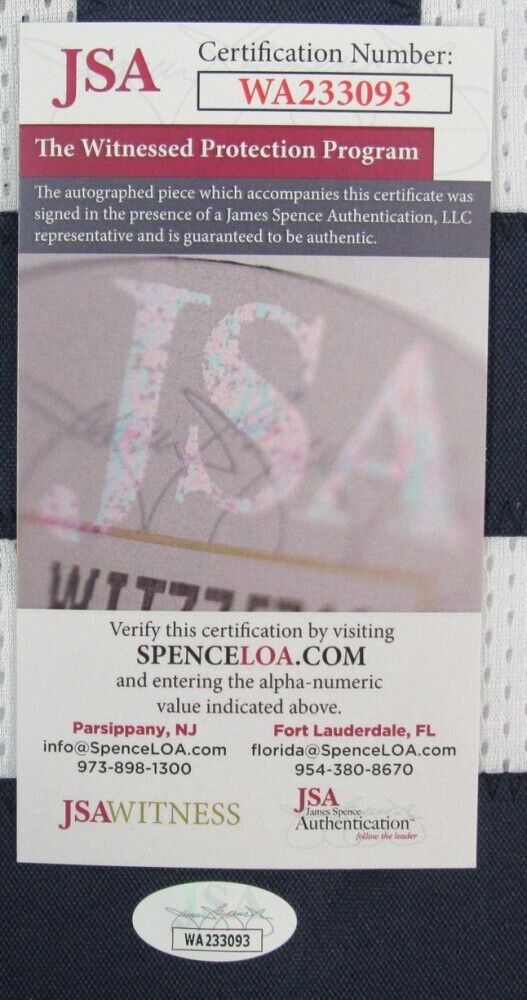 Chuck Fusina Signed Penn State Nittany Lions Jersey Inscribed We Are.. (JSA COA)