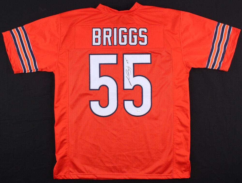 Lance Briggs Signed Chicago Bears Jersey (JSA COA) 7×Pro Bowl (2005–2011) L.B