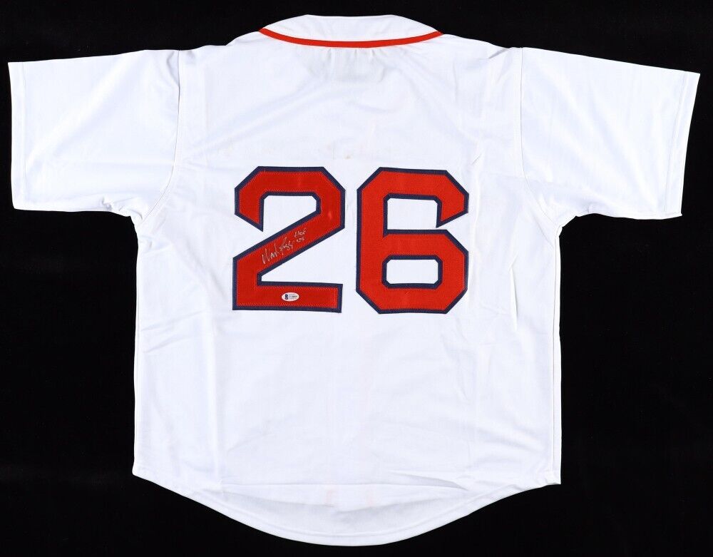 Wade Boggs Signed Boston Red Sox Jersey (Beckett COA) 12×All-Star 3rd Baseman
