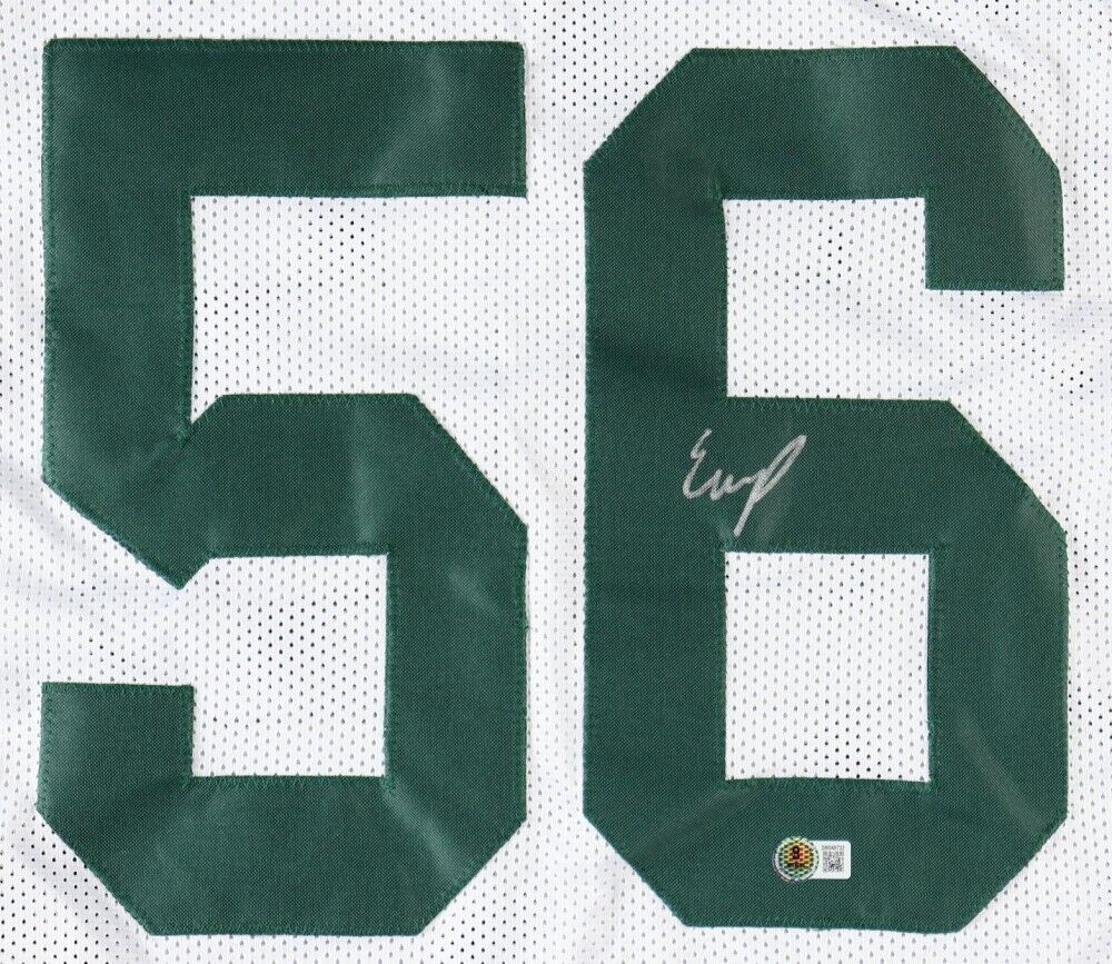 Edgerrin Cooper Signed Packers Jersey (Beckett) Green Bay's 2024 2nd Rnd Pk/ LB