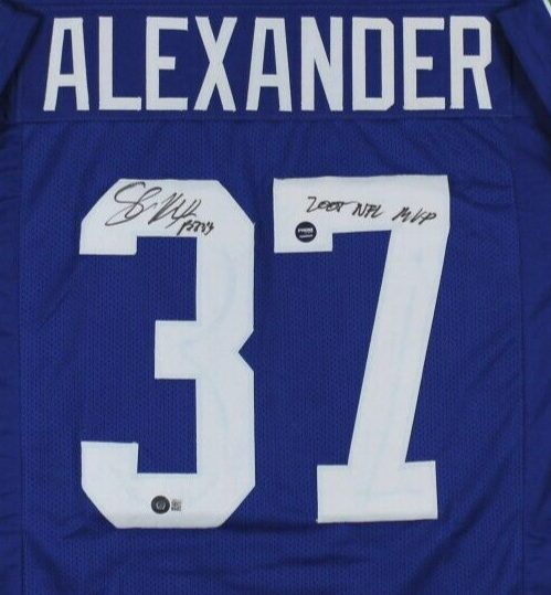 Shaun Alexander Signed Seattle Seahawks Jersey Inscribed "2005 NFL MVP"(Beckett)