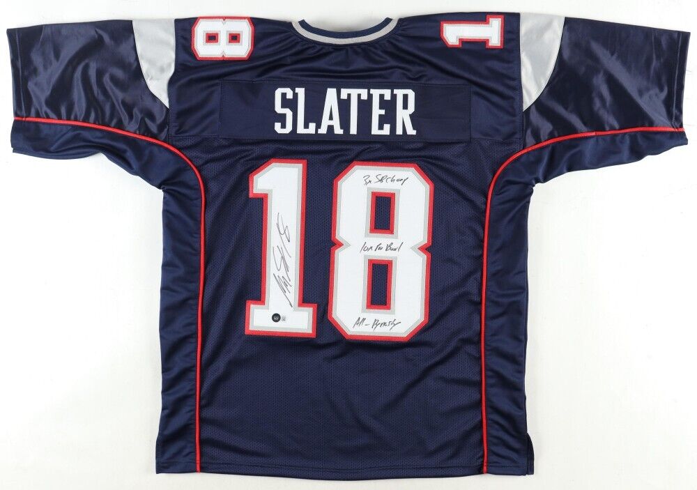 Ja' Lynn Polk Signed New England Patriots Jersey (Beckett) Pats #2 2024 Pick W.R