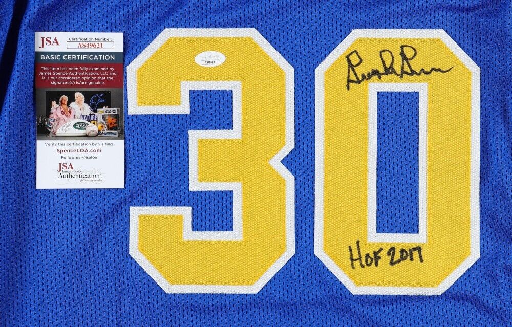 George McGinnis Signed Indiana Pacers Jersey Inscribed "HOF 2017" (JSA COA)