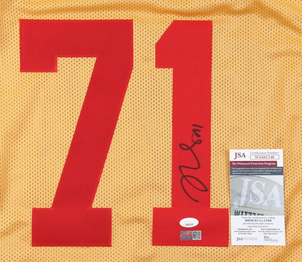 Trent Williams Signed San Francisco 49ers Jersey (JSA COA) 10xPro Bowl Off. Line