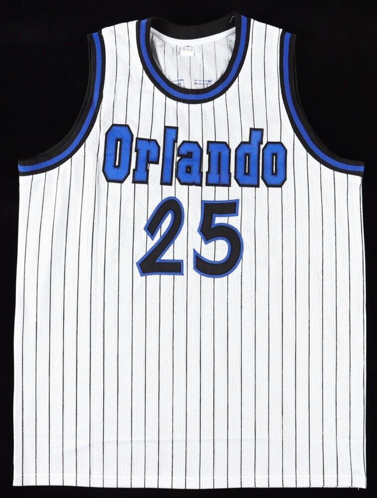 Nick Anderson Signed Magic Jersey (JSA COA) 1989 1st Ever Draft Pck by Orlando