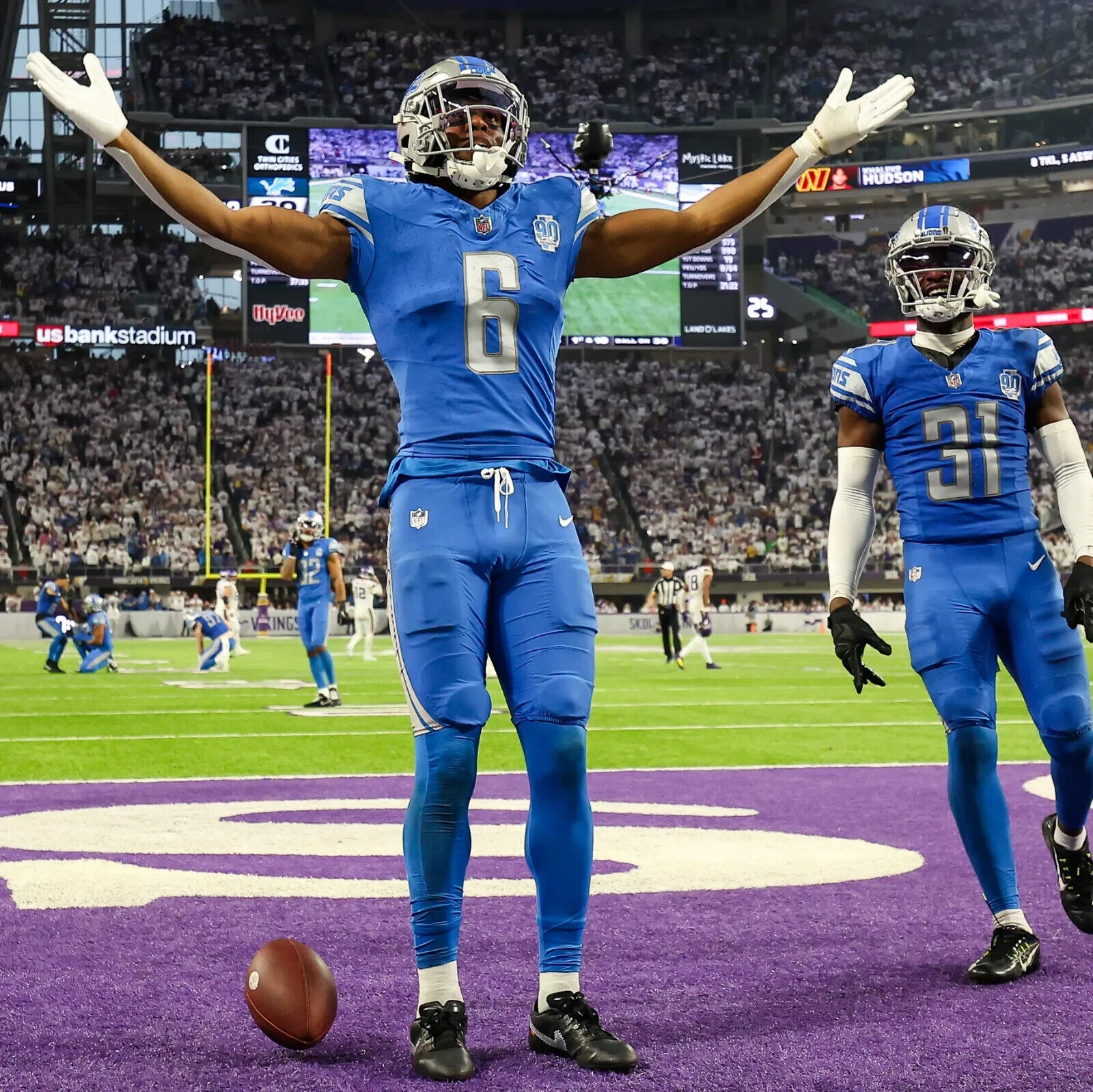 Ifeatu Melifonwu Signed Detroit Lions Jersey (JSA) Ex-Syracuse Defensive Back