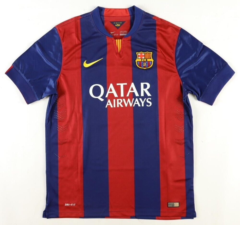 Javier Mascherano Signed Barcelona FC Nike Jersey (Beckett) Team Argentina Mgr
