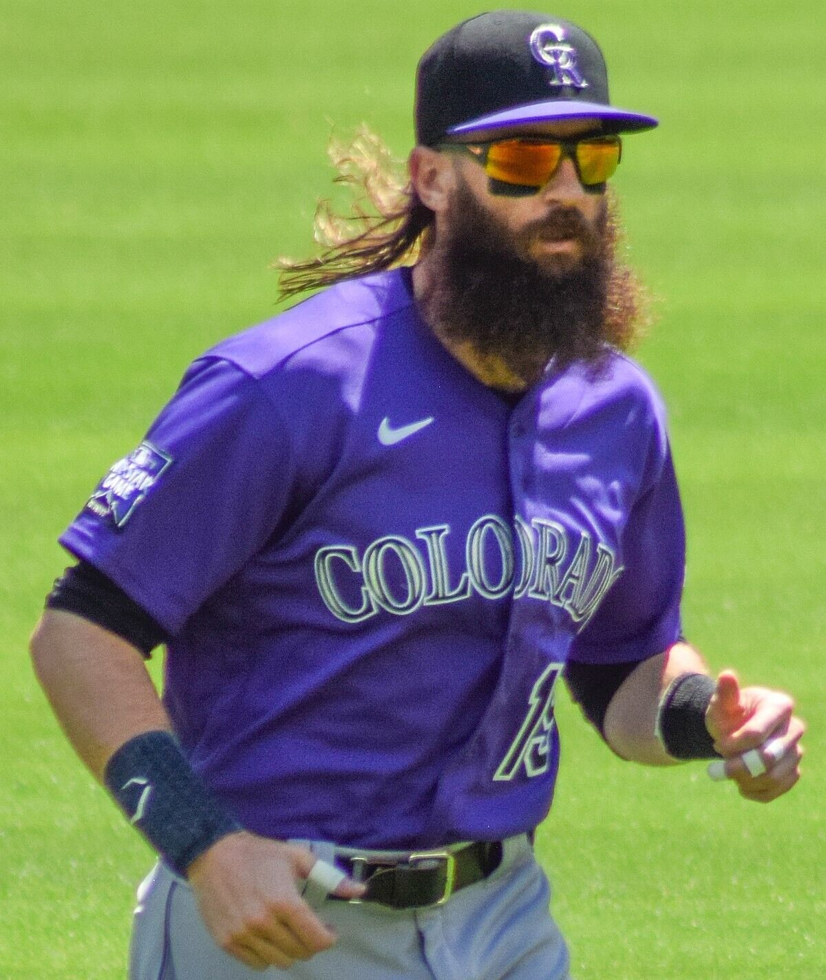 Charlie Blackmon Signed Colorado Rockies Baseball Insd "Chuck Nasty" (Beckett)