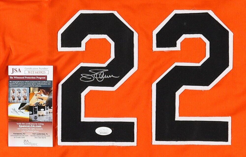 Jim Palmer Signed Baltimore Orioles Orange Jersey (JSA COA) 3xWorld Series Champ