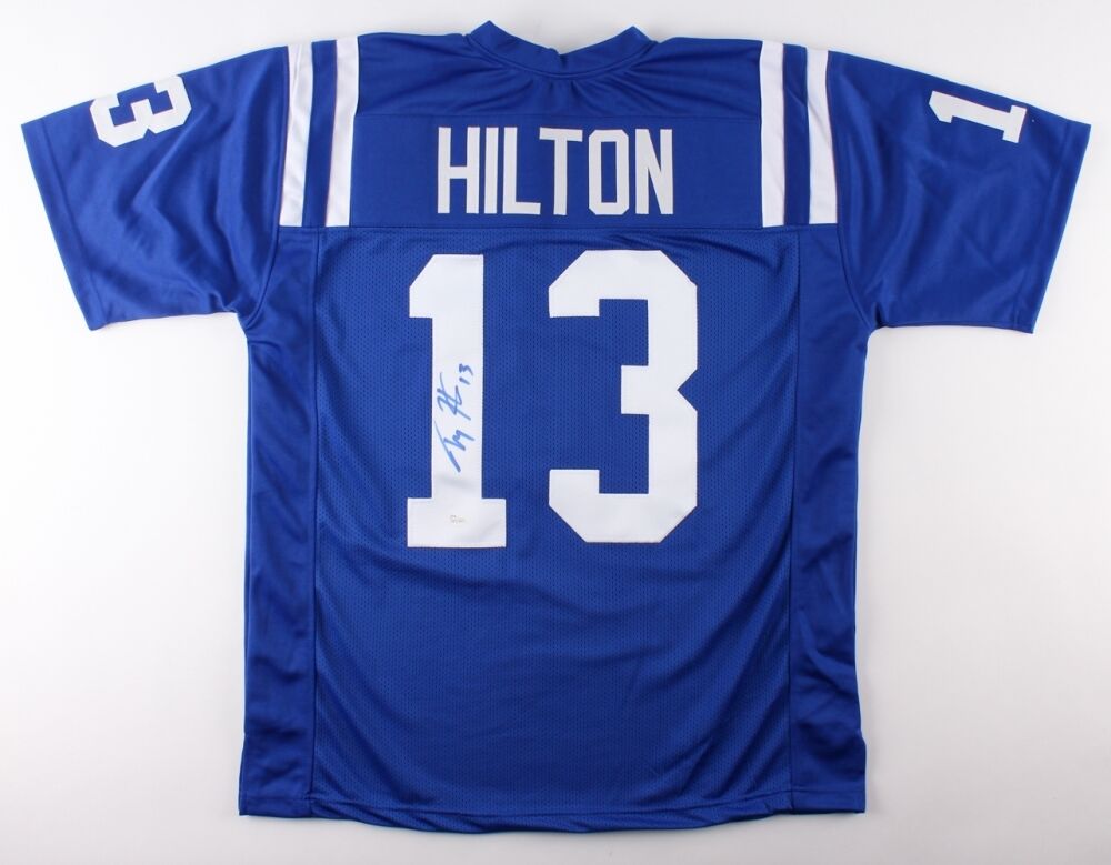 T. Y. Hilton Signed Colts Jersey (JSA COA) 3×Pro Bowl (2014–2016) Wide Receiver
