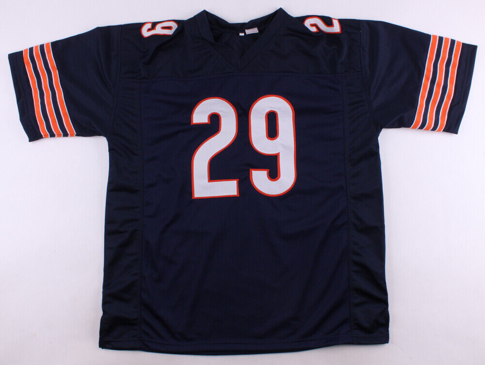 Tarik Cohen Signed Chicago Bears Blue Jersey / 4th Rd 2017 Draft Pick (Schwartz)