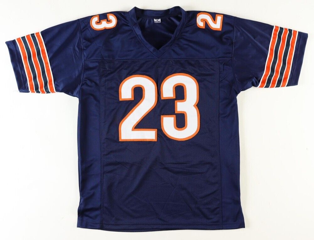 Devin Hester Signed Chicago Bears Blue Jersey (JSA) NFL All Time Return Leader