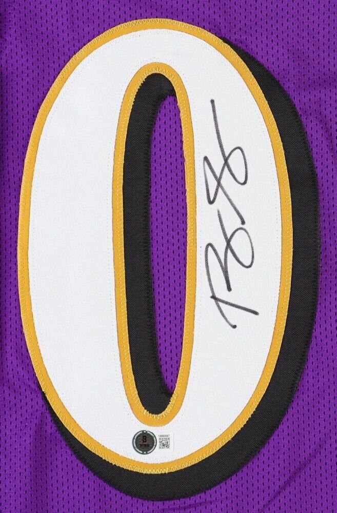 Roquan Smith Signed Baltimore Ravens Jersey (Beckett) His New Ravens Uniform #