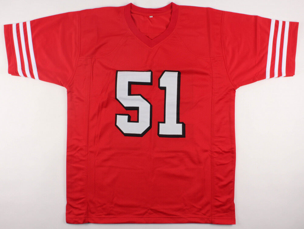 Ken Norton Jr Signed San Francisco 49ers Jersey (Beckett) 3×Super Bowl Champion