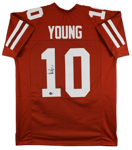 Vince Young Signed Texas Longhorns Jersey (Beckett) Tennessee Titans Q.B.