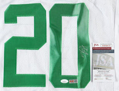 Breece Hall Signed New York Jets Jersey (JSA COA) 2022 2nd Round Pick Running Bk