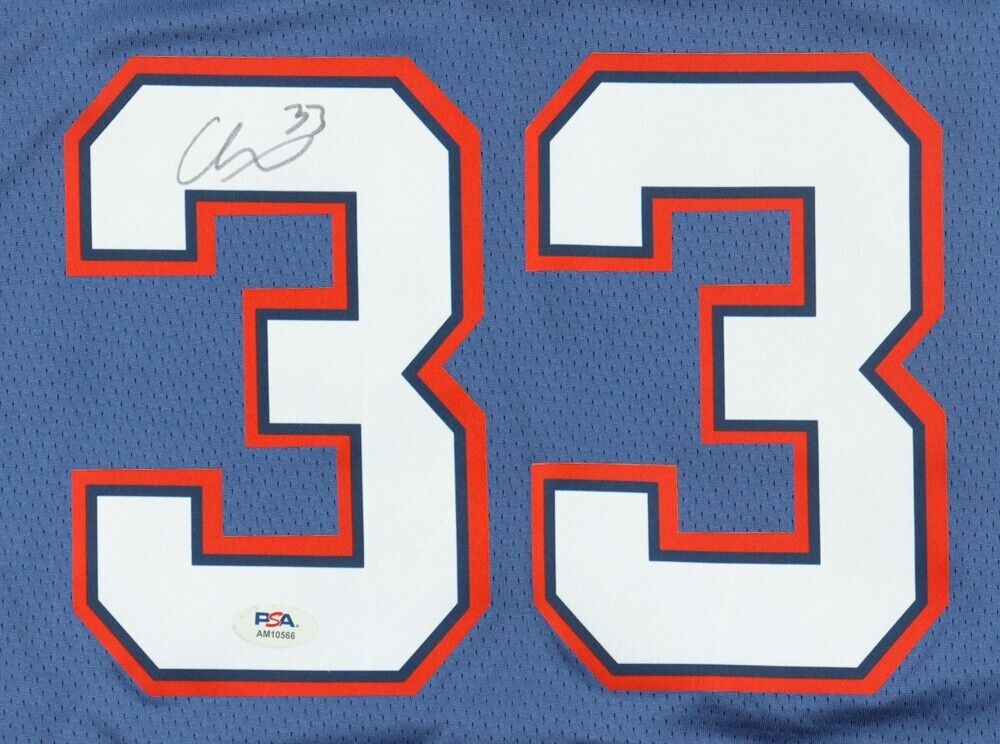 Nic Claxton Signed Brooklyn Nets Jersey (PSA) 2019 Draft Pick Georgia Bulldogs