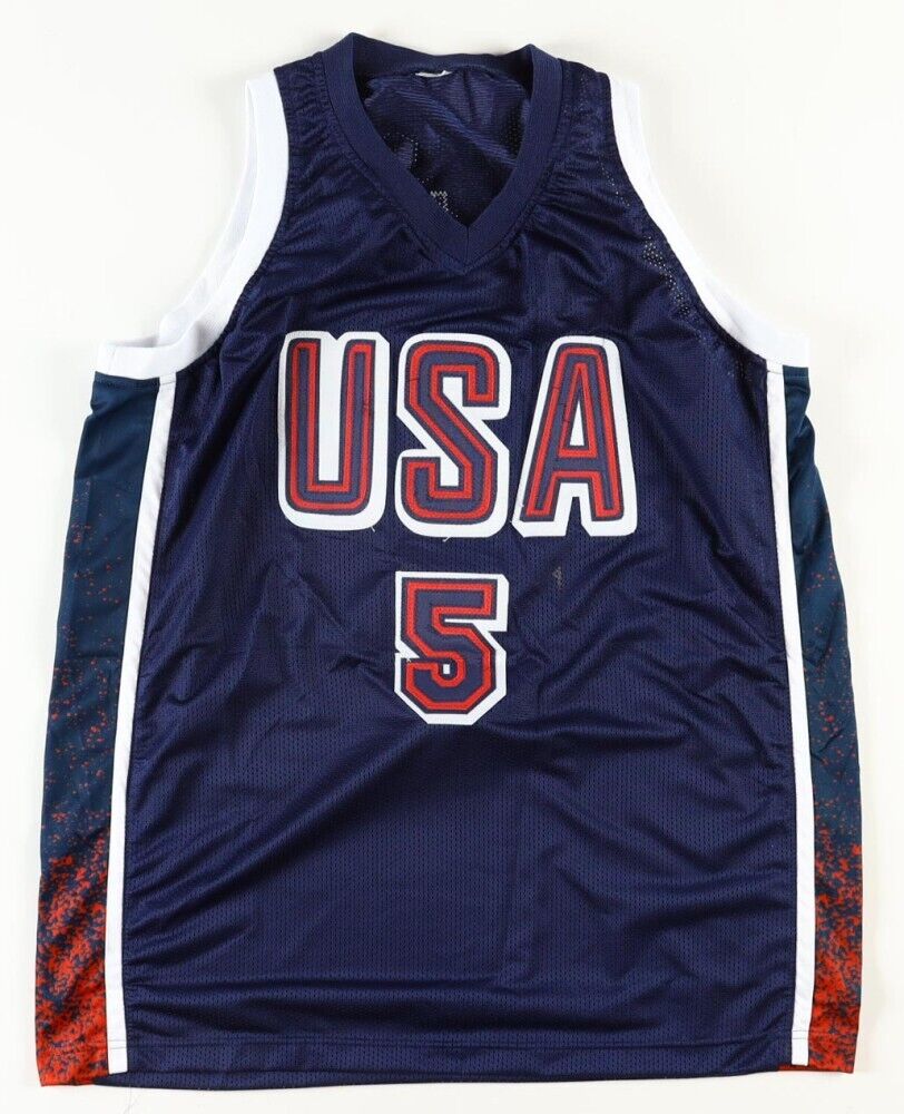 Kelsey Plum Signed Ladies 2018 & 2022 Team USA Basketball Jersey (JSA COA)