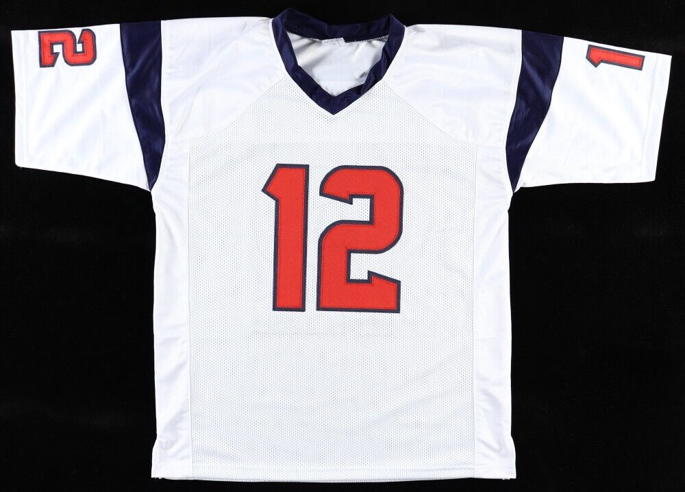 Nico Collins Signed Houston Texans Jersey (JSA COA) 2021 3rd Round Pick Michigan