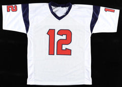 Nico Collins Signed Houston Texans Jersey (JSA COA) 2021 3rd Round Pick Michigan