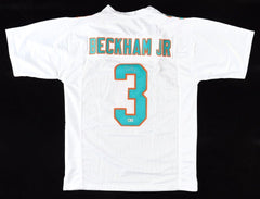 Odell Beckham Jr Signed Miami Dolphins Jersey (Beckett) 3×Pro Bowl Wide Receiver