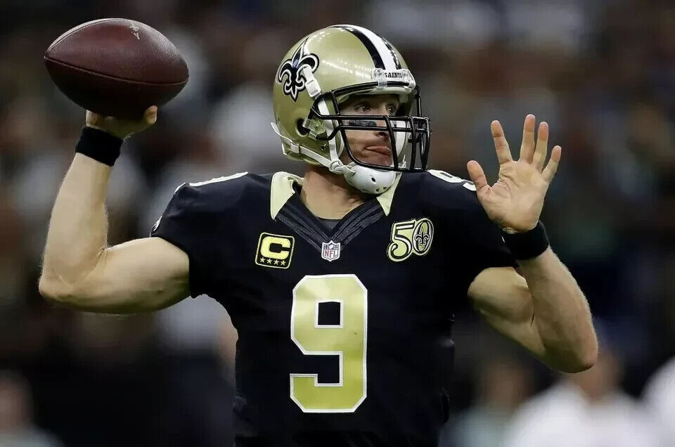 Drew Brees Signed New Orleans Saints Jersey (Beckett) Super Bowl XLIV Champ /MVP