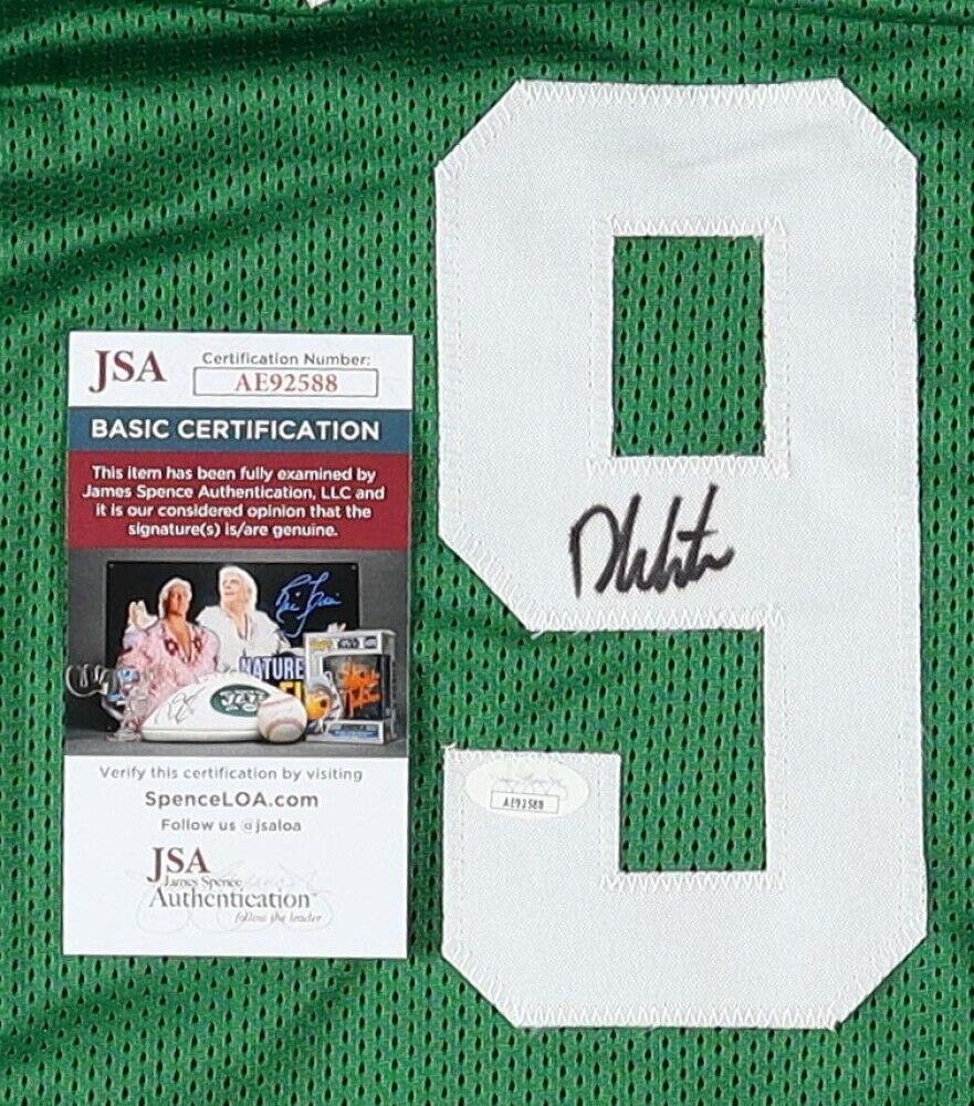 Derrick White Signed Boston Celtics Green Jersey (JSA COA) Celts Shooting Guard
