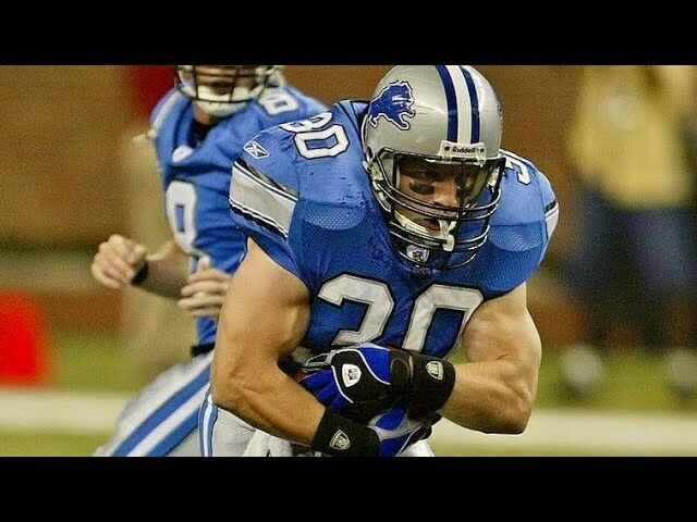 Cory Schlesinger Signed Detroit Lions Jersey Inscribed "3x Pro Bowl"(JSA COA) FB