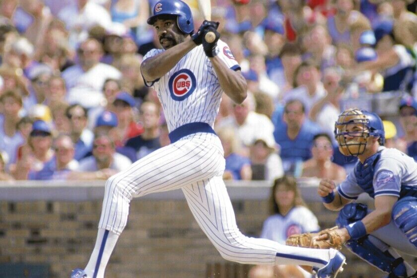 Andre Dawson Signed Chicago Cubs Majestic Jersey (Dawson Player Hologram) HOF OF