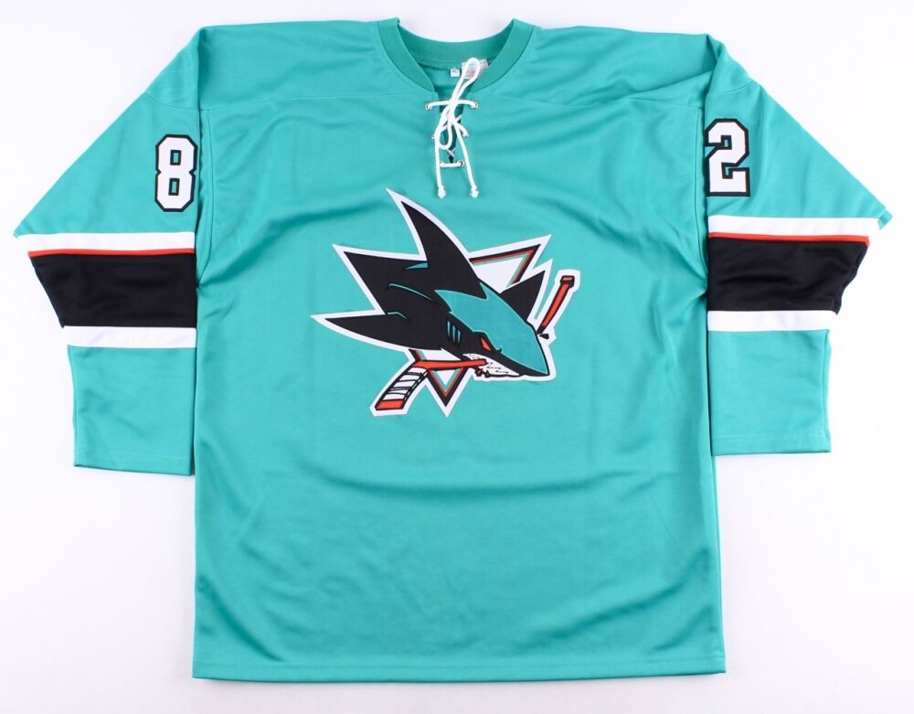Nikolay Goldobin Signed Sharks Jersey (Beckett) 27th Overall pick 2014 NHL Draft