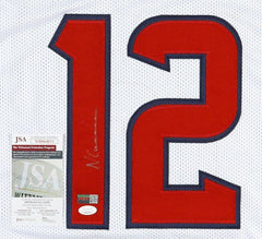 Nico Collins Signed Houston Texans Jersey (JSA COA) 2021 3rd Round Pick Michigan