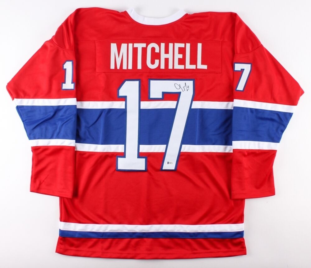 Torrey Mitchell Signed Canadiens Jersey (Beckett) Playing career 2007–present