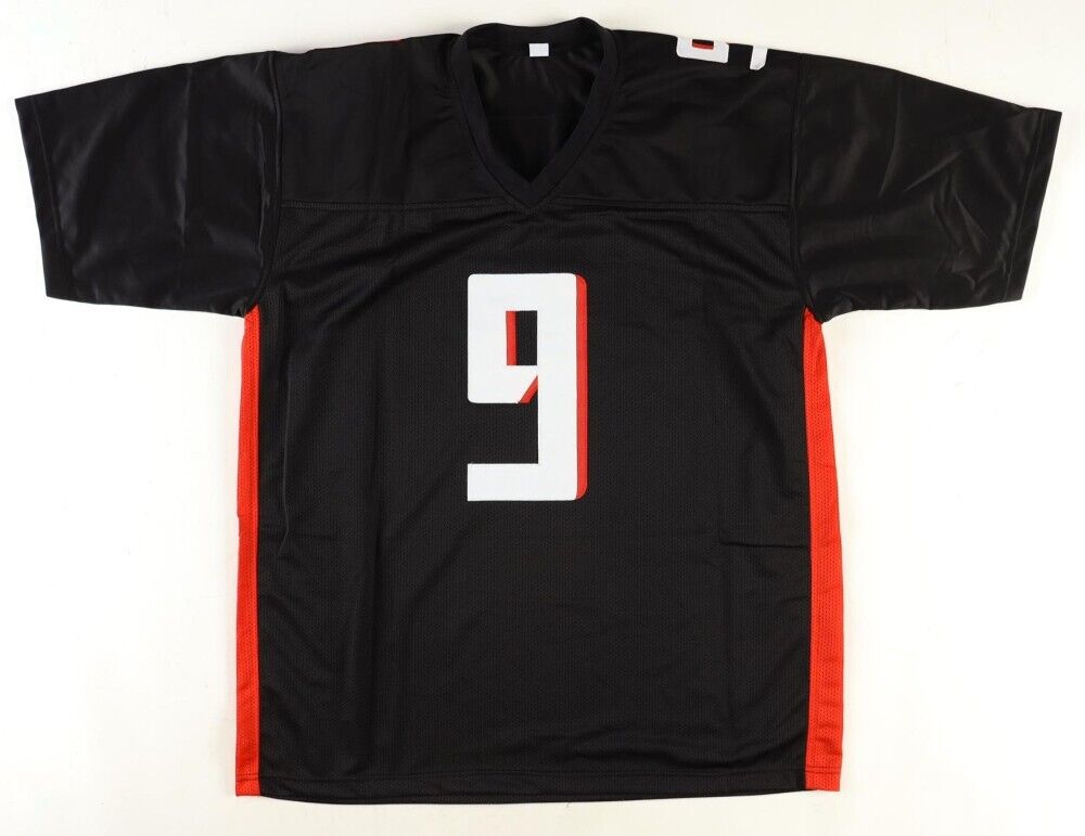 Michael Penix Jr Signed Falcons Jersey (Beckett) #8 Overall Pick 2024 NFL Draft